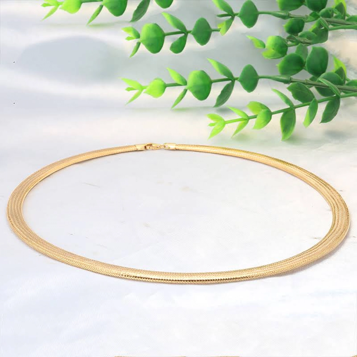Colier Luxemburg Aur Galben 14K, Made In Italy Sandra Ferretti