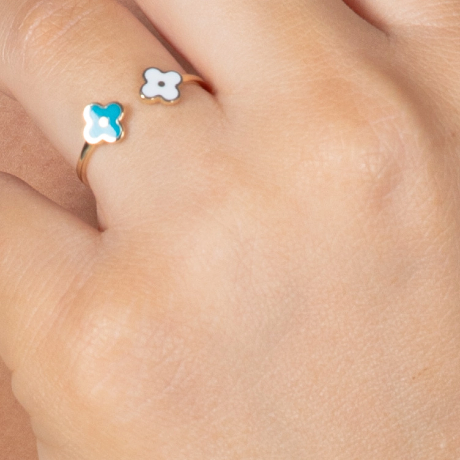 Inel Brindisi Aur Galben 14K Sandra Ferretti