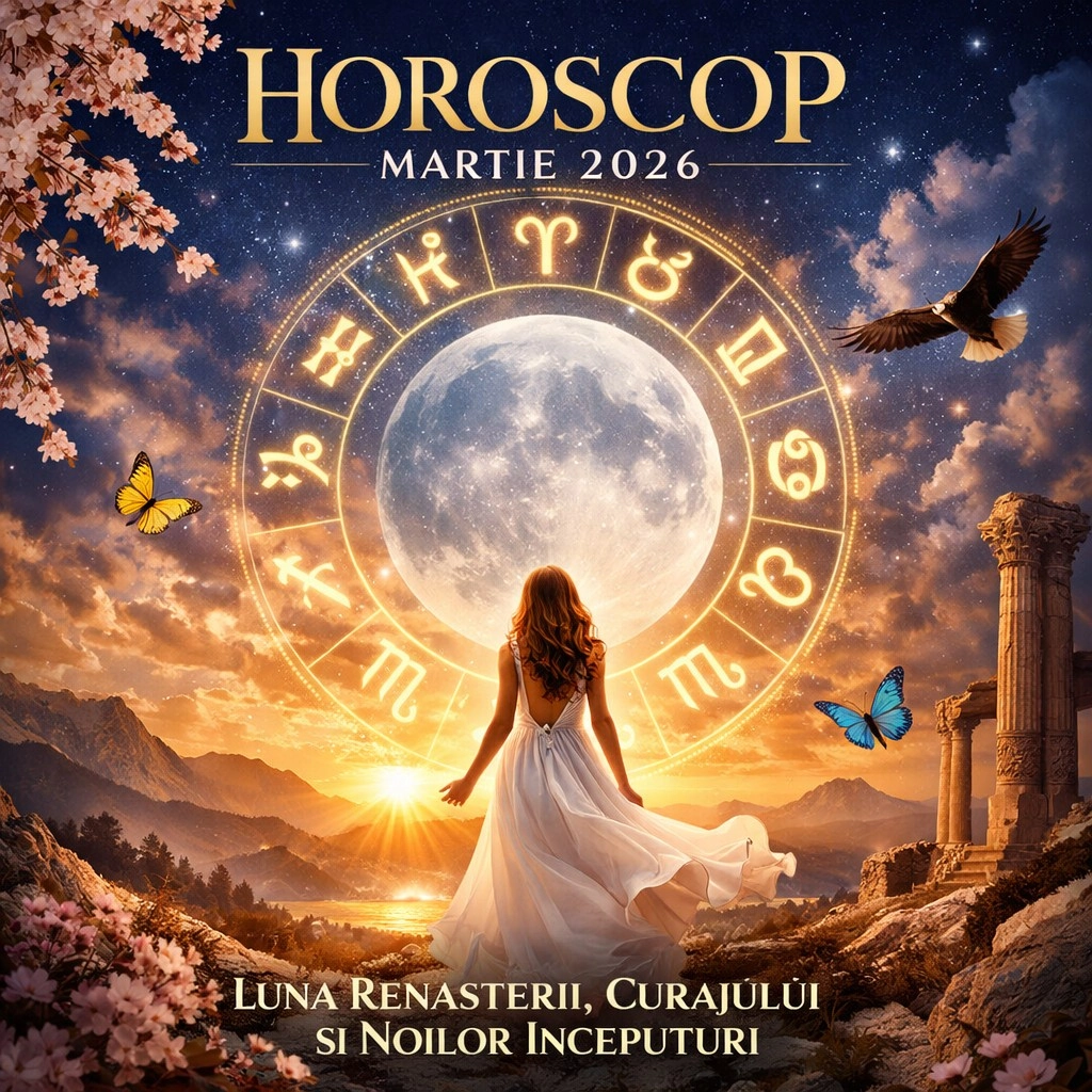 Horoscop Martie 2026 – Luna Renasterii, Curajului si Noilor Inceputuri pentru Fiecare Zodie