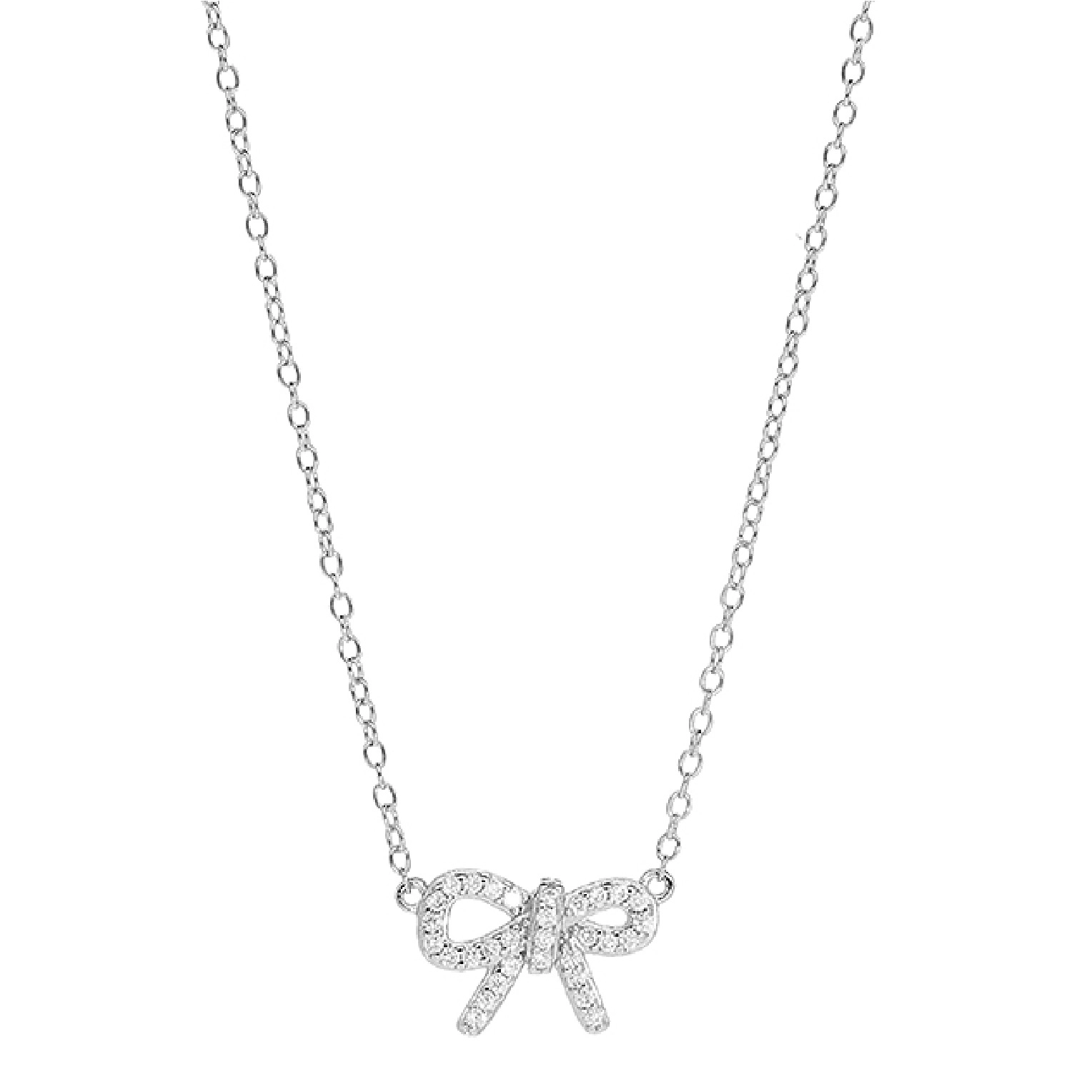 Bratara din Aur Alb de 18K cu Diamante de 0.09 Carate  Sandra Ferretti