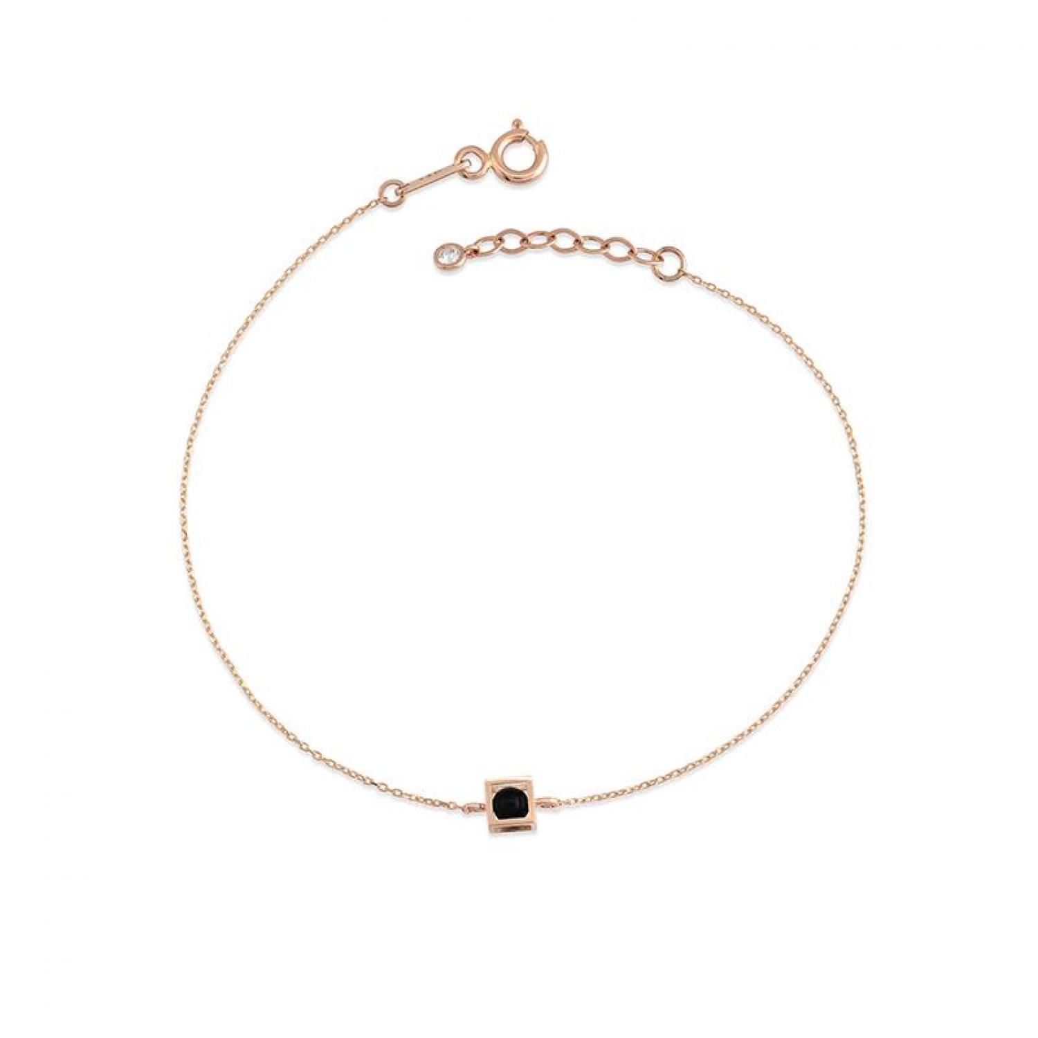 Bratara Bologna Aur Roz 14K Sandra Ferretti