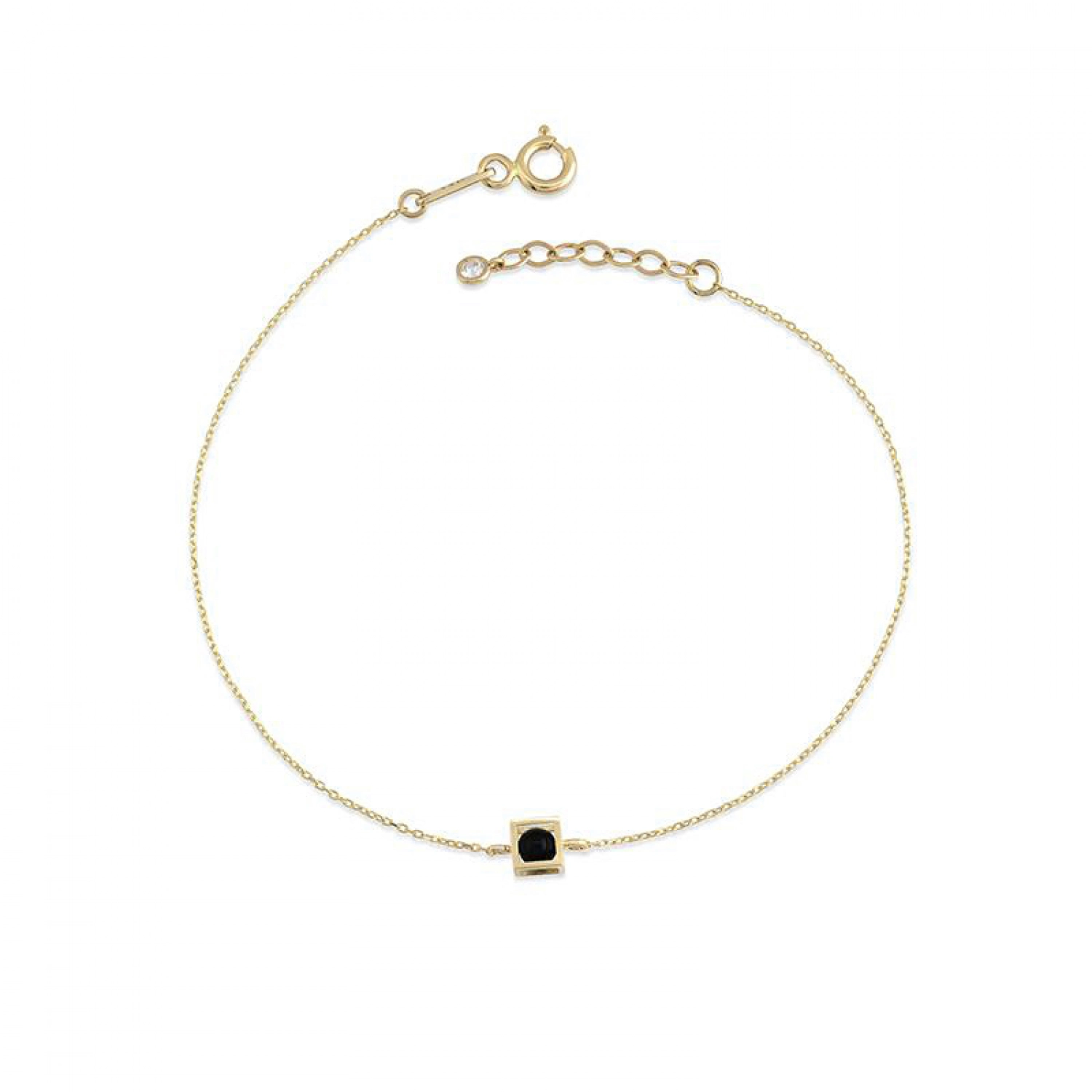 Bratara Bologna Aur Roz 14K Sandra Ferretti