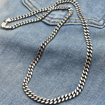 Colier din Argint 925 Antichizat pentru Barbati