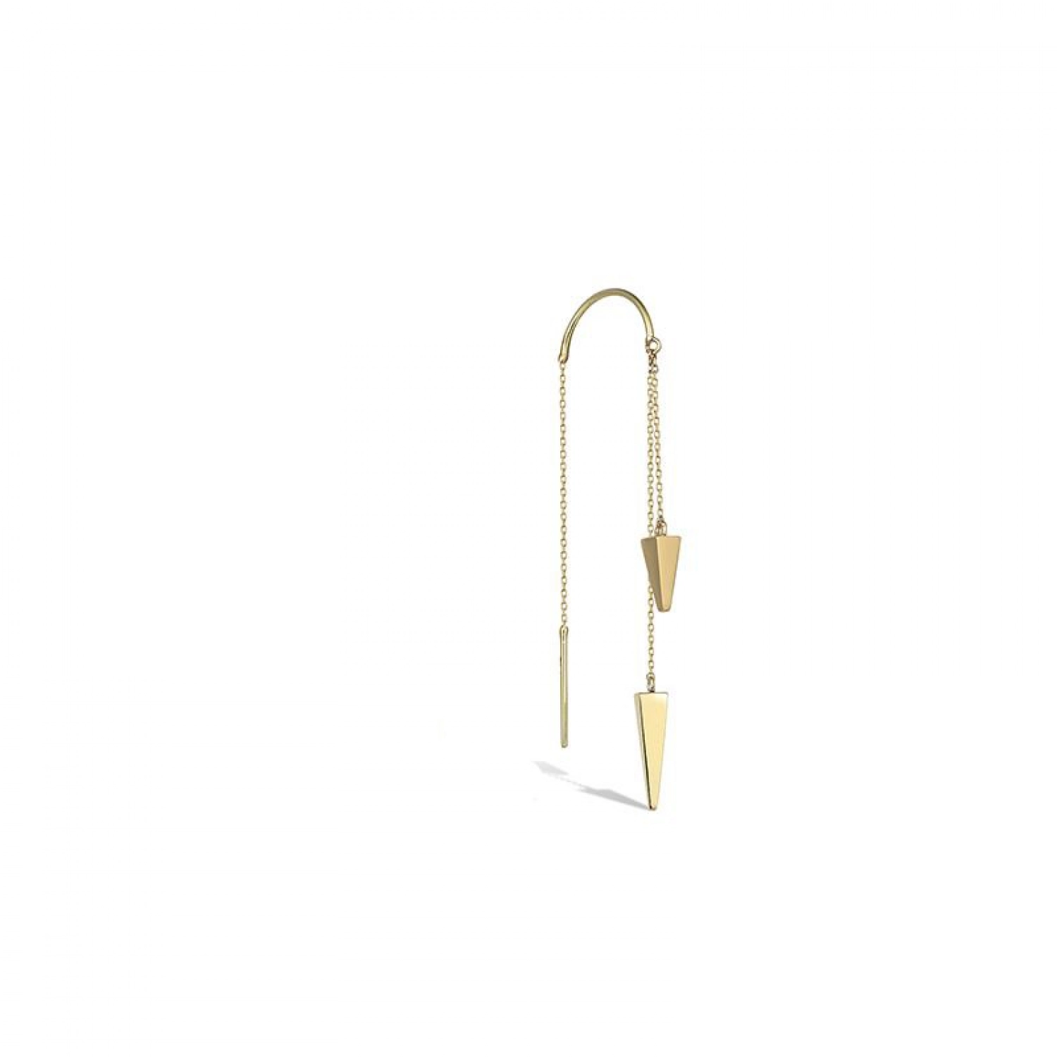 Cercel Arezzo Aur Galben 14K Piercing Sandra Ferretti