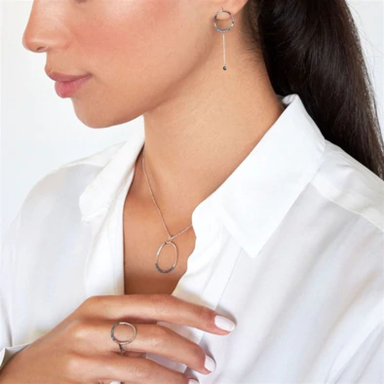 Cercei Ascoli Aur Galben 14K Sandra Ferretti