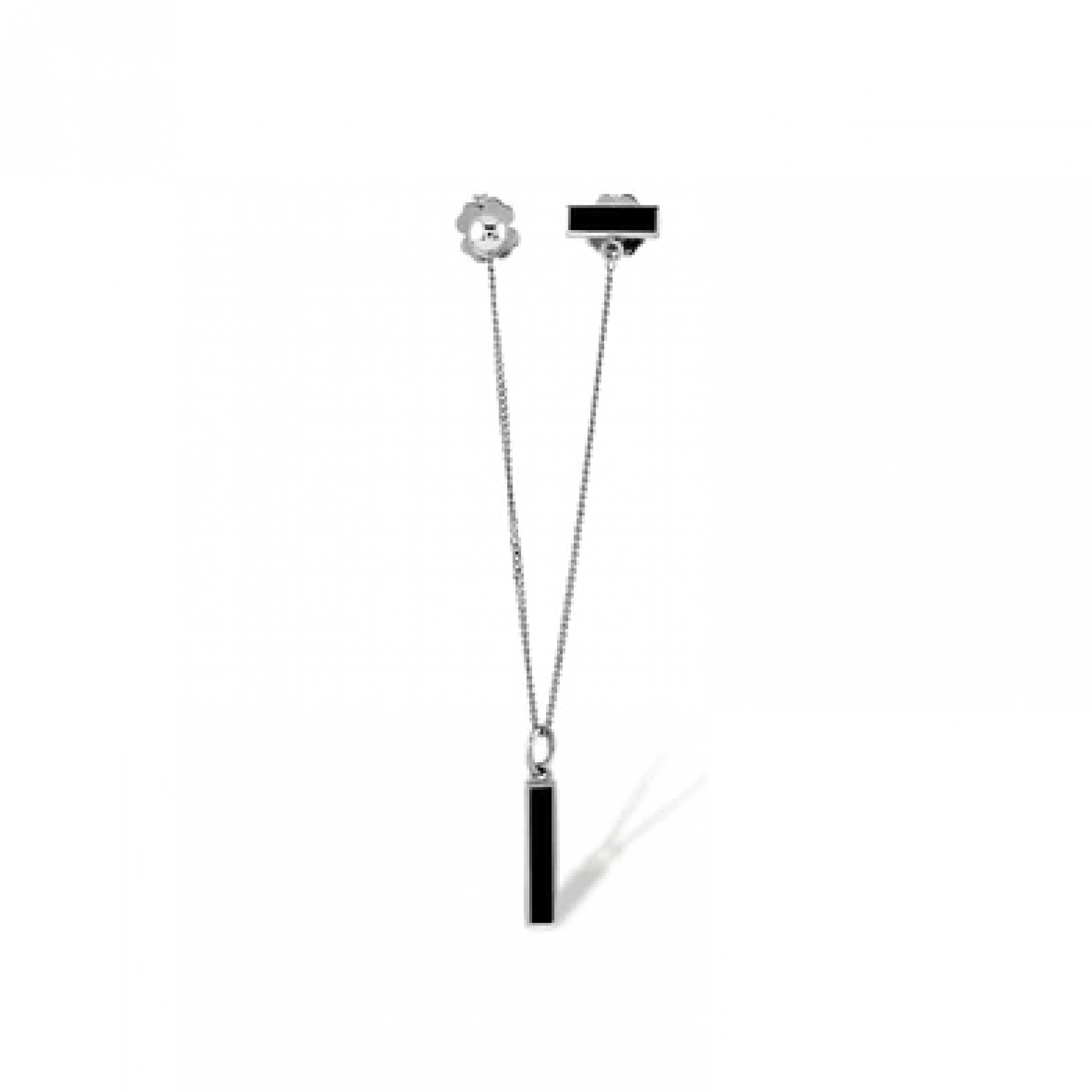 Cercel Asti Aur Roz 14K Piercing Sandra Ferretti