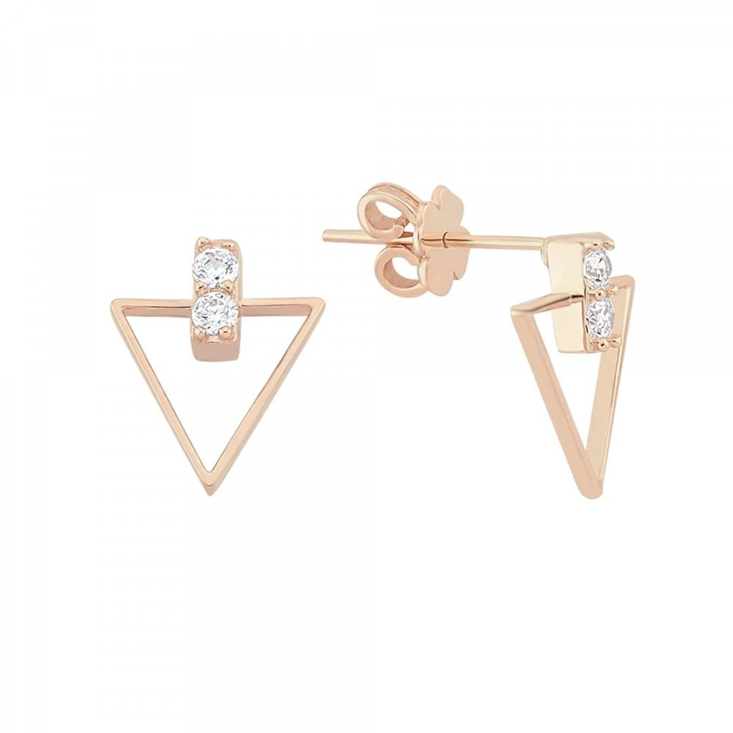 Cercei Benevento Aur Roz 14K Sandra Ferretti Cercei Benevento Aur Roz 14K Sandra Ferretti