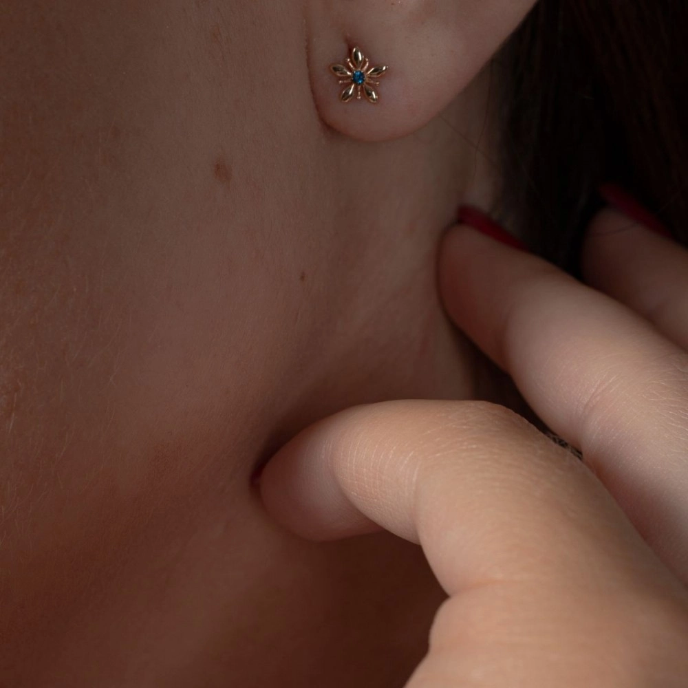 Cercei Brescia Aur Roz 14K Sandra Ferretti Cercei Brescia Aur Roz 14K Sandra Ferretti