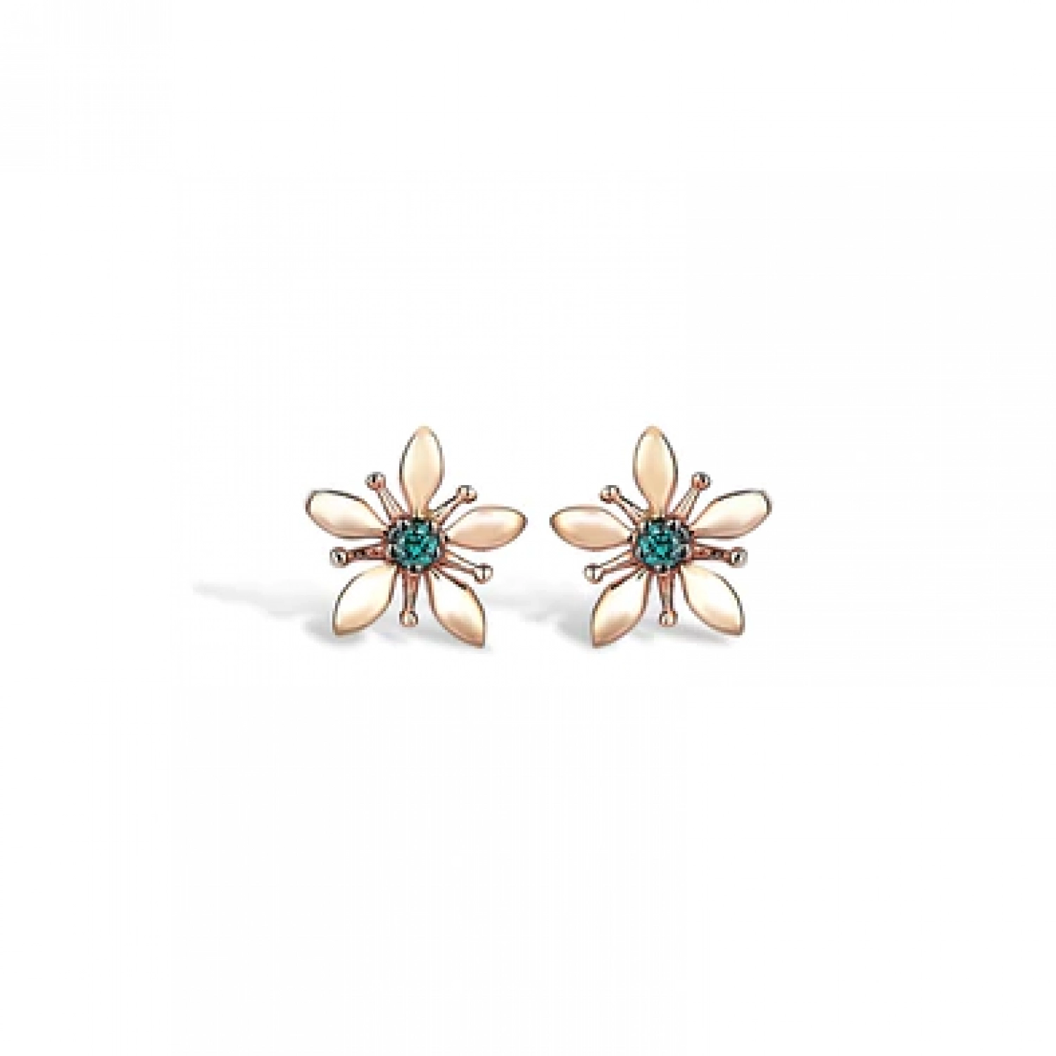 Cercei Brescia Aur Roz 14K Sandra Ferretti Cercei Brescia Aur Roz 14K Sandra Ferretti