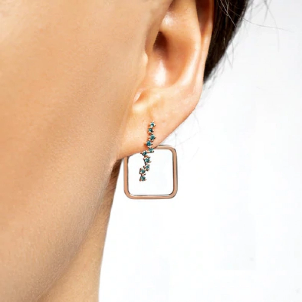 Cercei Luciana Aur Galben 14K Sandra Ferretti Cercei Luciana Aur Galben 14K Sandra Ferretti
