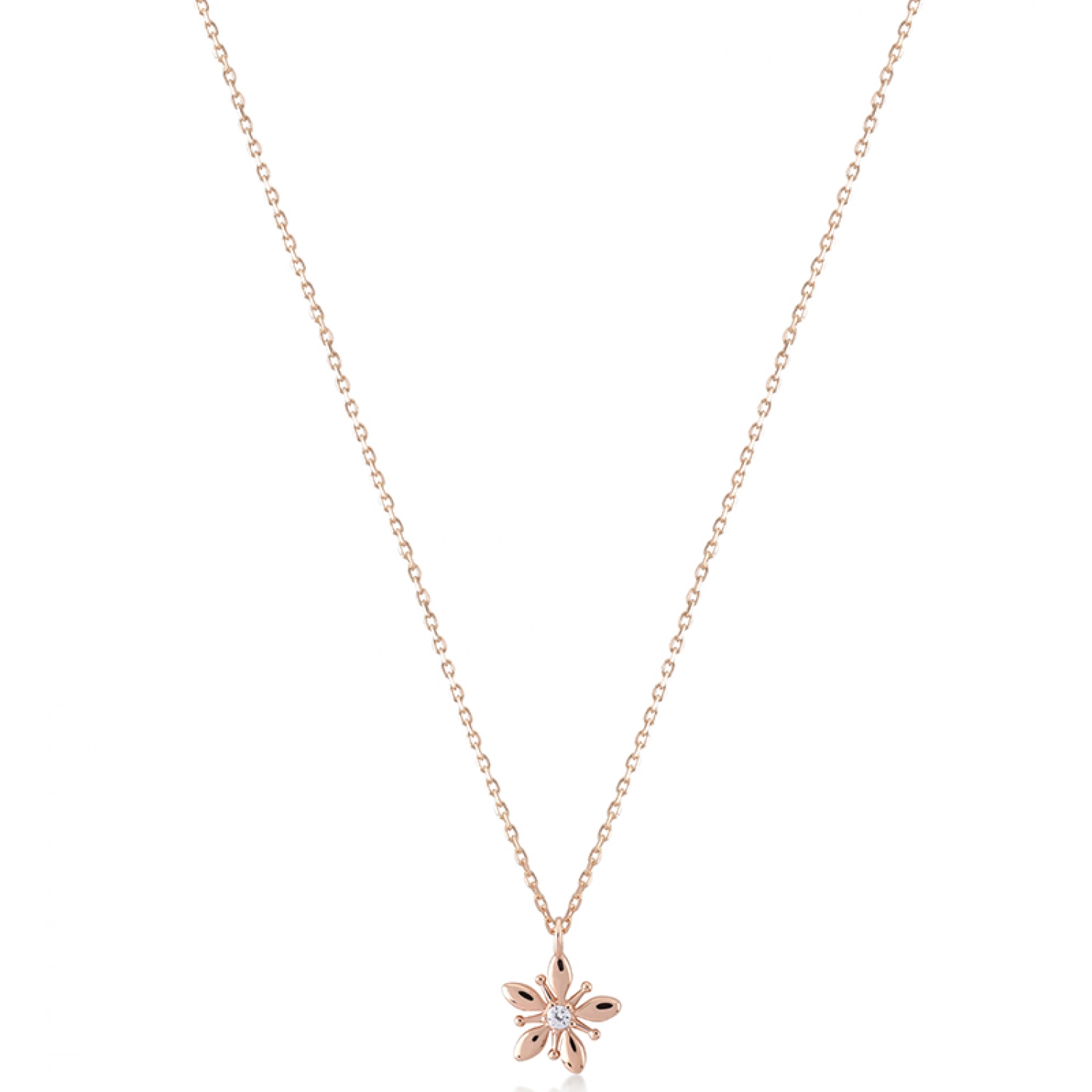 Colier Brescia Aur Roz 14K Sandra Ferretti Colier Brescia Aur Roz 14K Sandra Ferretti