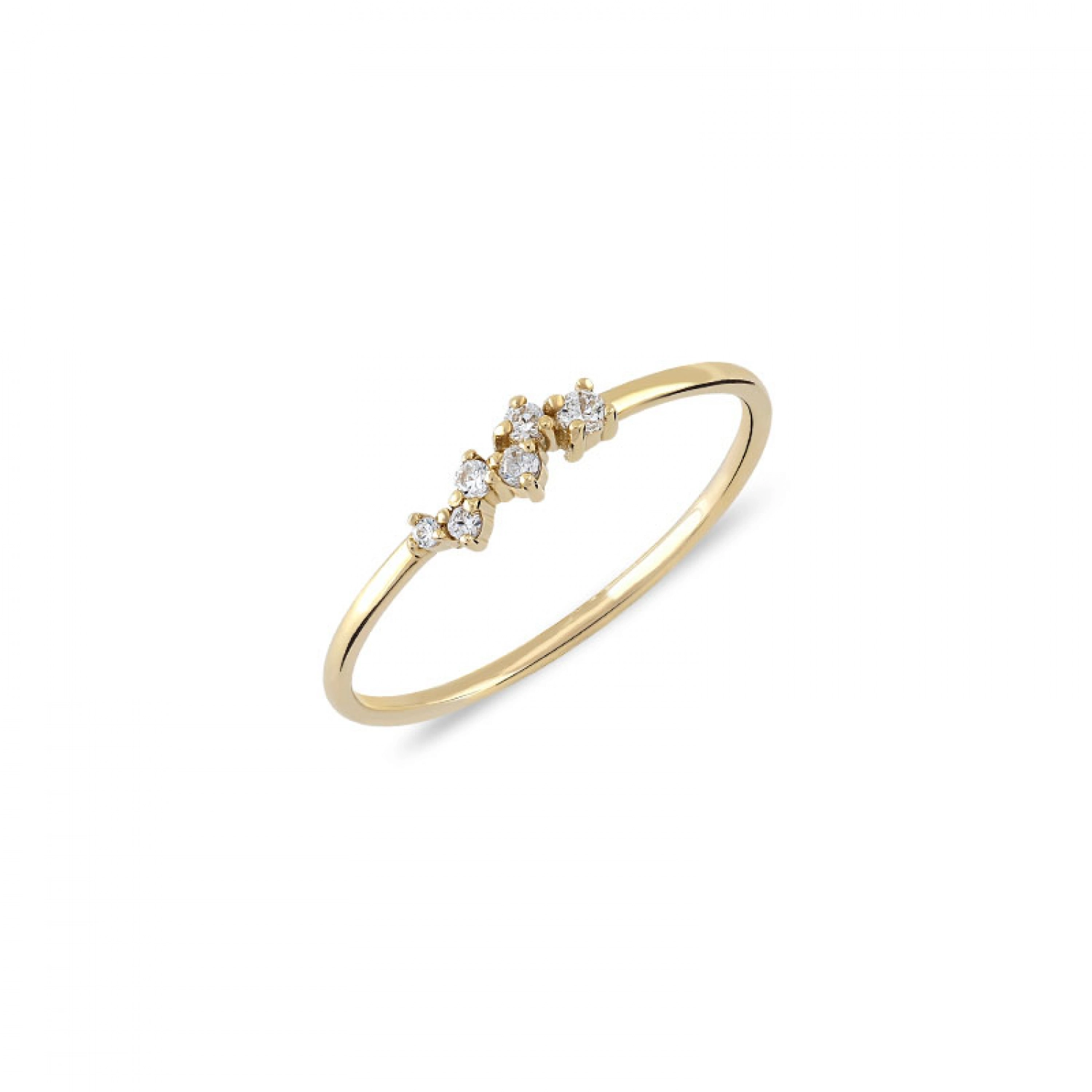 Inel Ancona Aur Alb 14K Sandra Ferretti Inel Ancona Aur Alb 14K Sandra Ferretti