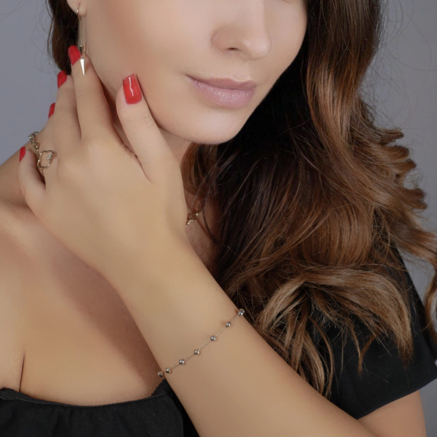 Bratara Lecce Aur Galben, Aur Alb 14K Sandra Ferretti Bratara Lecce Aur Galben, Aur Alb 14K Sandra Ferretti
