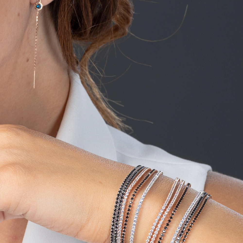 Cercei Avellino Aur Roz 14K Sandra Ferretti