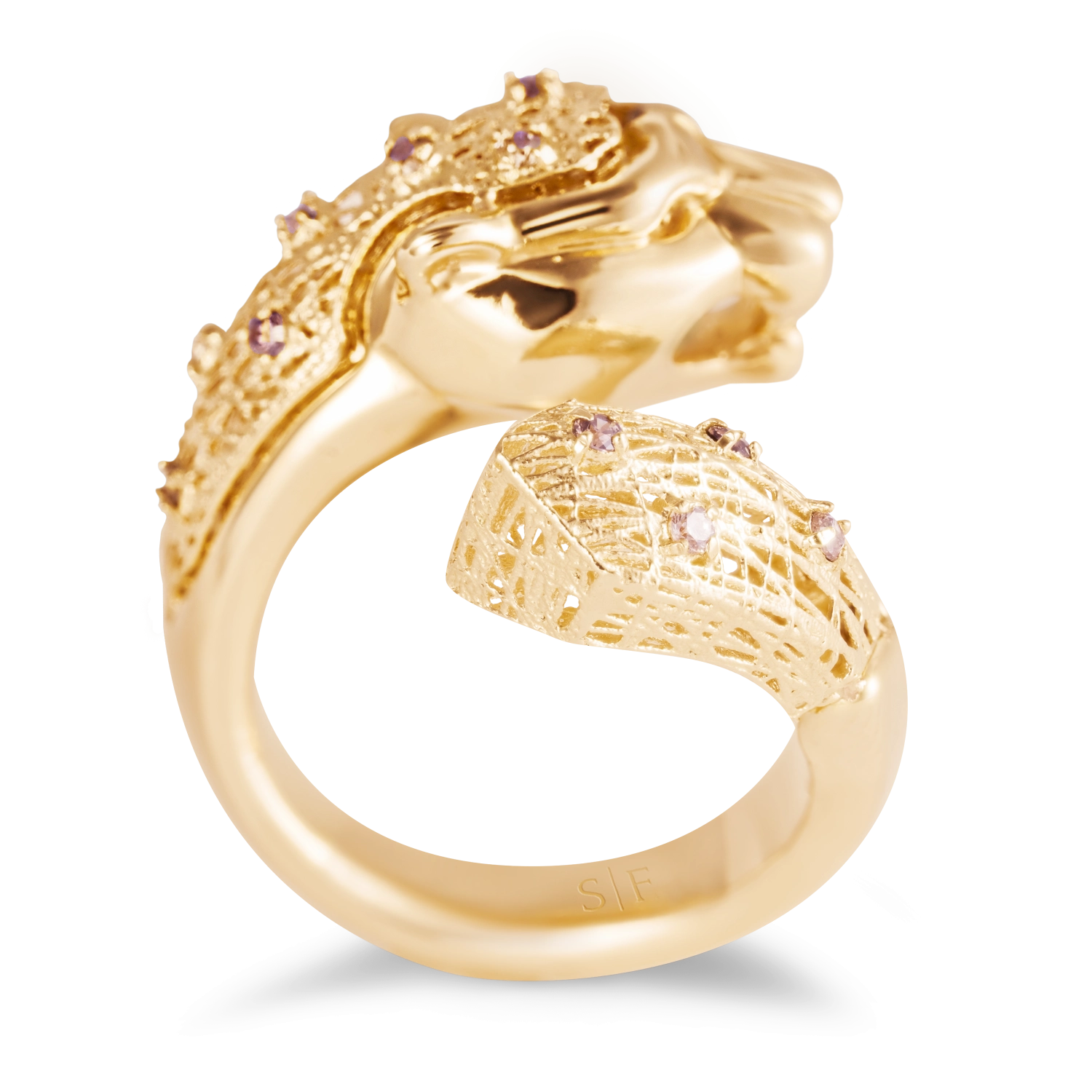 Inel Liverpool Aur Galben 18K Sandra Ferretti