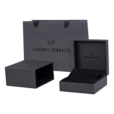 Colier Rozariu din Aur Galben de 18K cu Lant Diamantat, 2.84g